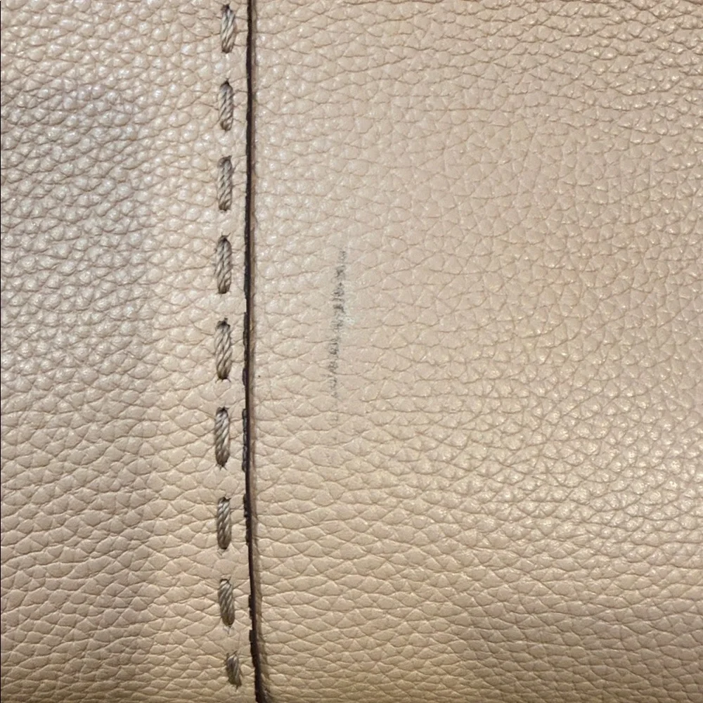TORY BURCH McGRAW NUDE SATCHEL! - Picture 11 of 12